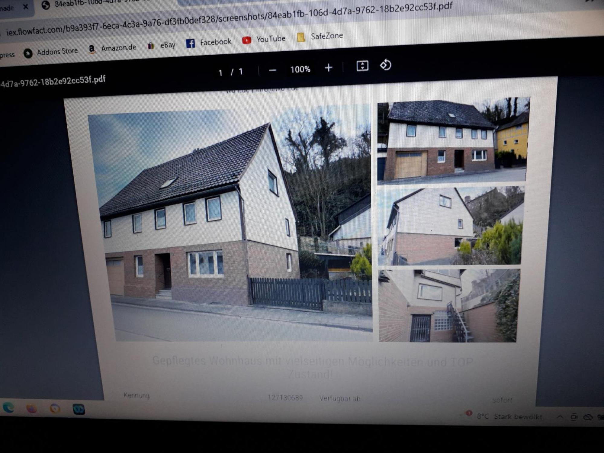 Geraeumiges Ferienhaus Beverungen Buitenkant foto